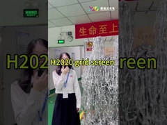 Schermata a maglia quadrata a LED all'aria aperta