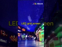 P31.25 schermo trasparente a rete a LED impermeabile per segnaletica delle sale espositive