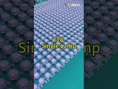 20 mm Panello Dimensione schermo a griglia LED all'aperto Alta luminosità luce paesaggistica