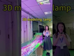 3D LED luci di Natale LED pixel sfera luce IP68 per la decorazione di feste all'aperto
