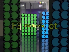 15mm 8x8 Flip Dot Display Meccanico Interattivo Flip Billboard Retailer