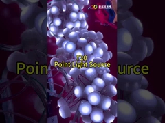 Pixel impermeabile Luce di costruzione ponte luce di parco illuminazione del paesaggio